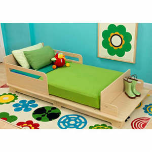 <span class=keywords><strong>Lit</strong></span> en bois pour enfants, mobilier de chambre de bébé, style moderne, bonne qualité - Product Image 5