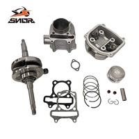 Kit cylindre moteur moto pour Italika WS150 DS150 GS150 : cylindre, vilebrequin et culasse