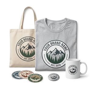 Set de Artículos Promocionales Personalizados, Kit de Regalo para Minoristas con Camiseta, Bolsa de Lona, Taza, Adhesivo y Pin - Product Image 1