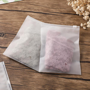 Sacs en plastique refermables à fermeture éclair personnalisés pour vêtements et bijoux, pour l'emballage de vêtements - Product Image 5