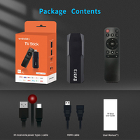 Mini TV Stick Android 10 RockChip 3228A Amlogic S905X Allwinner H313 Quad-Core Video 4K Wifi6 Control remoto Smart Fire TV Stick