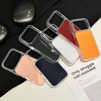 Coque de protection antichoc transparente couleur originale en PC pour iPhone 17 Pro, compatible également avec iPhone 17 et 16 Pro Max