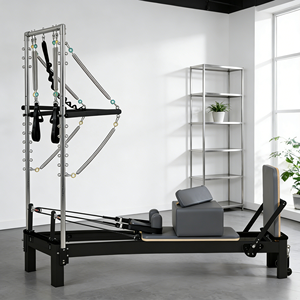 Halbturm-Heimstudio Aluminium Pilates Core Bett Reformer-Maschine mit Turm - Product Image 2