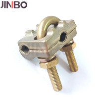 Pince de connexion à la terre en laiton de haute qualité pour protection électrique, type U, pour câbles de 14-19 mm et 70 mm² - Vente chaude
