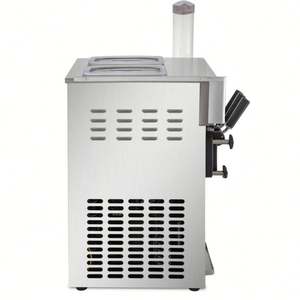 EU Warehouse Commercial <b>Soft</b> <b>Serve</b> <b>Ice</b> <b>Cream</b> Maker Countertop Stainless Steel <b>Ice</b> <b>Cream</b> <b>Machine</b> With 3 Flavors - Product Image 4