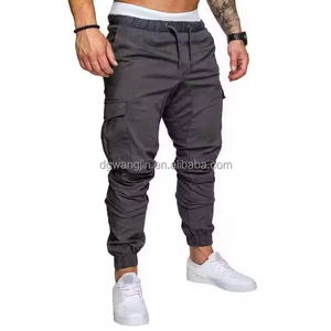 Pantalones sueltos con múltiples bolsillos informales personalizados de fábrica de bajo costo para <span class=keywords><strong>ropa</strong></span> y pantalones de trabajo para hombres - Product Image 4