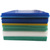 Meilleures ventes en gros : Plaques alvéolées en polypropylène (PP) 4x8, panneaux ondulés en PP, feuilles de plastique alvéolées pour palettes, corflute