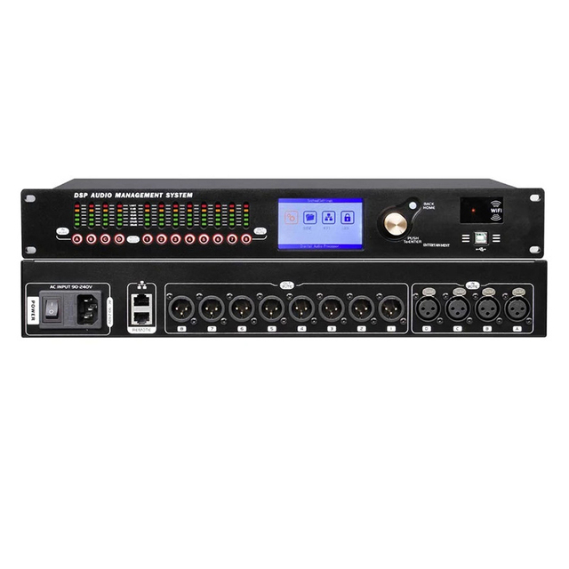 Professional DAP3600 Digital Wifi Audio Processor 3 in 6out for Professional Performance Stage Speaker Sound System Effect