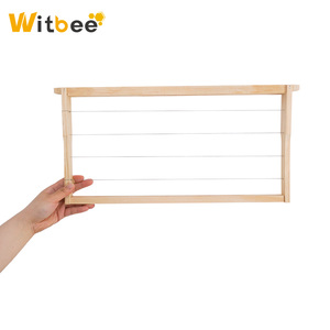 Vente en gros de matériel d'apiculture Witbee Langstroth ruches en bois de pin et de sapin 8 10 cadre national ruche cadre filaire - Product Image 4