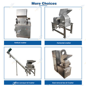 Commerciële voedingsmiddelenkwaliteit hoog rendement geperste cake droge kruiden chili peper maïs vergruizer grove crusher - Product Image 2