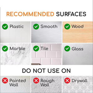 Ganchos Adhesivos Transparentes Grandes para Colgar, Ganchos de Pared de Acero Inoxidable para Baño, Ducha, Cocina, Puerta - Product Image 5