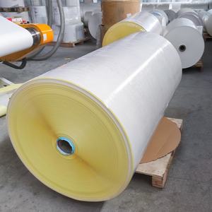 Papel Autoadhesivo de 80 g/m², Papel Semibrillante/Papel Mate Recubierto/Papel de Fundición Recubierto, Rollo Jumbo de Etiquetas Térmicas, Materiales Primos - Product Image 2