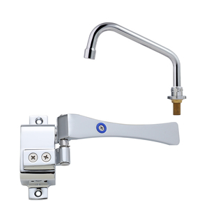 Lưu Vực Vòi Vòi Đồng Chất Liệu Brass Van Lõi Đầu Gối Vòi Van Sàn Gắn Bàn Đạp Hoạt Động Vòi Nước Cho Y Tế Sử Dụng - Product Image 1