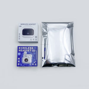 Bolsas de Correo al por Mayor del Fabricante, Logotipo Personalizado, Bolsas de Polipropileno Impresas Personalizadas, Bolsas de Papel de Aluminio Plateado - Product Image 4