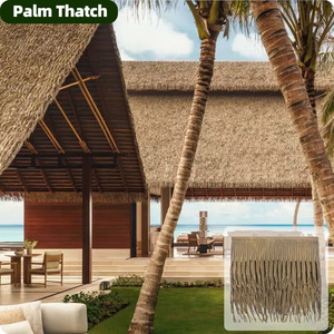 Duurzame waterdichte brandwerende synthetische Alang Alang dakpannen, machinaal gemaakt, 5 jaar garantie, anti-UV, windbestendig, overgangsmodel - Product Image 1