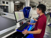Machine de découpe de tissu CNC avec couteau intelligent multi-couches coupe de haute précision avec CE ISO