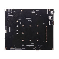 Placa de Desarrollo de Módulo de Sistema OSM Geniatech Rockchip RK3566, Android 11, Quad Cortex-A55 2GHz, 1 TOPS NPU, AIoT, Placa Dual GbE