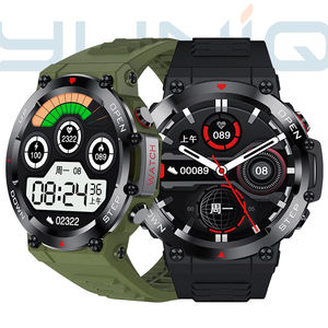 Yuniq – montre connectée Bt avec appels et oxygène sanguin, étanche Ip67, 360x360, grande batterie de 400Mah, pour Sports de plein air, Fitness, <span class=keywords><strong>Ak45</strong></span> - Product Image 1