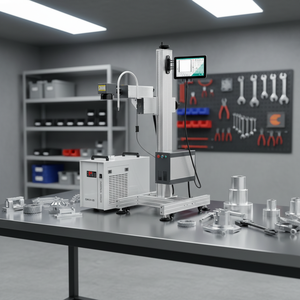 New Compact High Resolution Portable Laser Qr Code Printer <strong>Machine</strong> Laser <strong>Engraving</strong> <strong>Machine</strong> for Metal and Plastic - Product Image 1