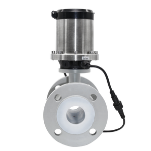 Débitmètre magnétique industriel haute précision 0,5 % pour surveillance extérieure d'eau recyclée liquide, alimenté par batterie <span class=keywords><strong>4G</strong></span> GPRS, OEM, IP68 - Product Image 4