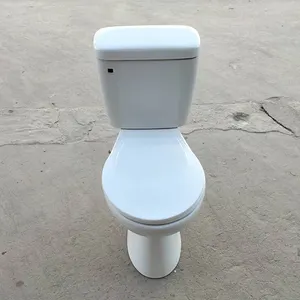 All'ingrosso servizi igienici in ceramica sifonico due pezzi wc per bagno Inodoro a buon mercato water sanitari