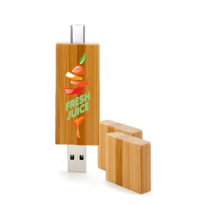 Đổi mới OTG gỗ loại C USB Key Flash Drive 1GB to256gb năng lực 2.0 & 3.0 USB Kim loại phong cách kinh doanh Pendrive USB bộ nhớ - Product Image 3
