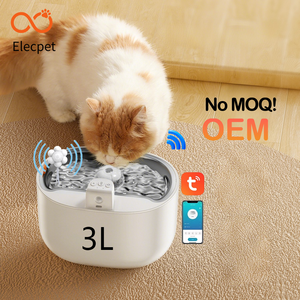 बिल्ली कुत्ते के स्वचालित पानी के फव्वारे 3 एल वायरलेस <span class=keywords><strong>360</strong></span> ° सेंसर - Product Image 1