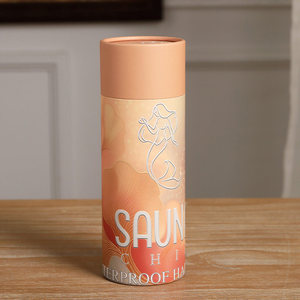 Customized Printing Recyclable Eco-friendly Biodegradable Paper Tube <strong>Packaging</strong> For <strong>Socks</strong> Towels Shirts T-shirts - Product Image 5