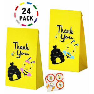 <span class=keywords><strong>Kraft</strong></span> <span class=keywords><strong>blanc</strong></span> personnalisé sac à provisions en papier pour bonbons avec logo - Product Image 4