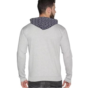 Ventes en gros de sweats à capuche à fermeture éclair personnalisés avec logo hip-hop, sweats à capuche surdimensionnés pour hommes, sweats d'hiver, 100% coton mélangé - Product Image 2