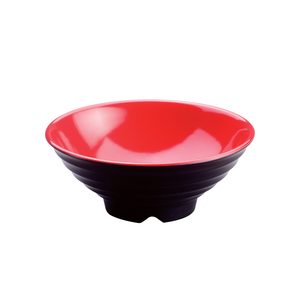 Grand bol de hot <span class=keywords><strong>pot</strong></span> épicé bol de ramen en mélamine 13.5 pouces grand bol de nouilles en mélamine à rayures - Product Image 1