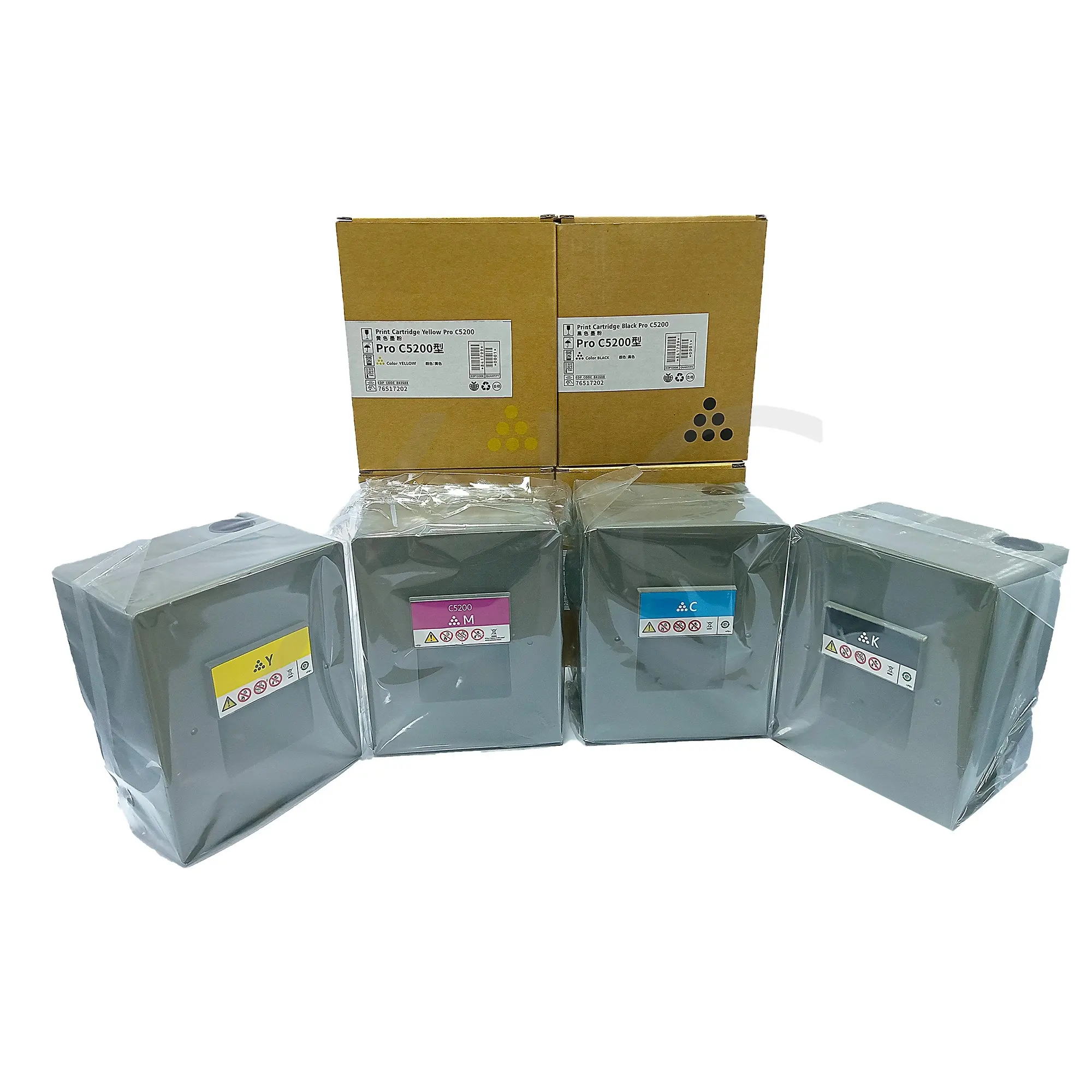 packaging powder Toner Cartridge Compatible for Ricoh Aficio 5100 C5100 C5110 C5200 C5210 C6502 5200 Copier Toner Cartridge