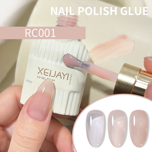 2024 exclusivo UV Gel esmalte de uñas blanqueamiento Rosa desnudo lámpara LED botella embalaje con muestra gratis y logotipo OEM/ODM para tiendas de uñas - Product Image 2