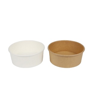 Bol à soupe avec couvercle jetable, de cuisine, personnalisable, avec impression personnalisée, en papier, <span class=keywords><strong>Ramen</strong></span>, vente en gros - Product Image 1