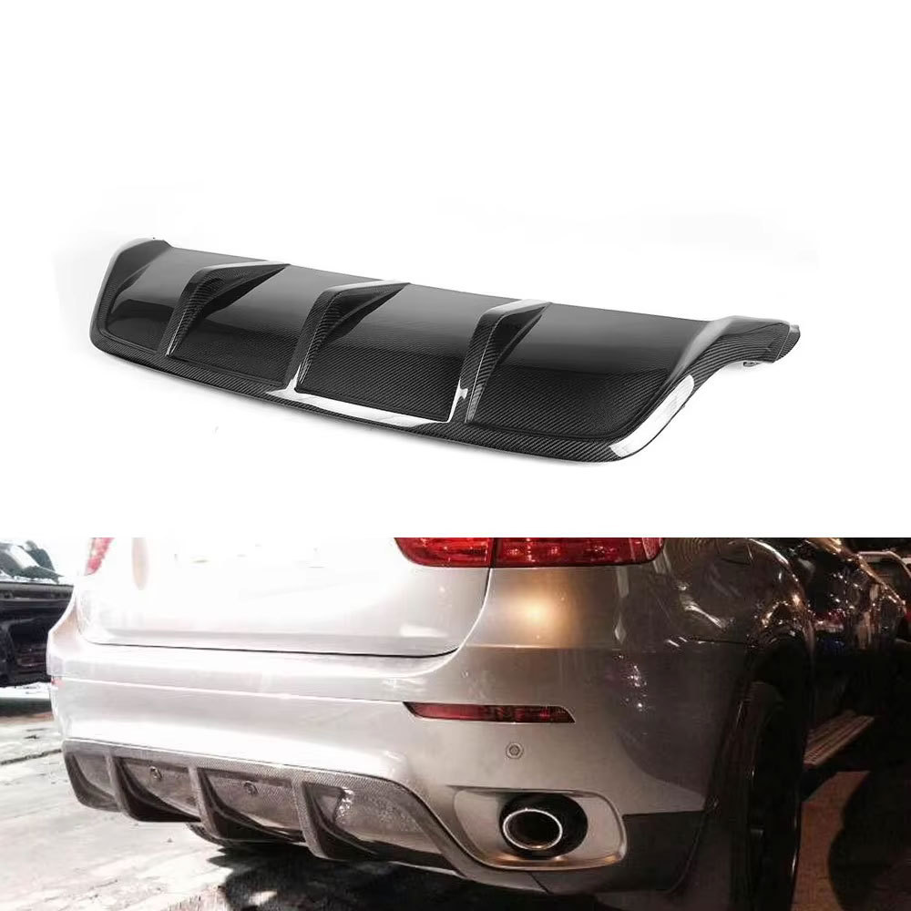 Protection Seuil De Coffre Pare-Chocs Arrière BMW X6 E71 2007-2014 - Inox/Acier - Adhésif 3M
