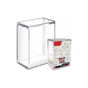 Clear Acrylic Display Case for Pokemoned Booster Box Vertical Desktop UV Protection Pre-Assembled - Product Image 5