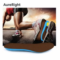 Semelle de sport respirante à structure 3D en nid d'abeille, coussin en mousse PU, absorption des chocs, soutien de la voûte plantaire, insert de chaussure OEM