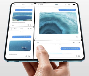 VIVO X Fold 6 5G, Teléfono Móvil Plegable, Pantalla AMOLED LTPO de 8.02 Pulgadas y 120 Hz, Batería de 7000 mAh, Carga Rápida de 80 W, Cámara Zeiss de 200 MP, Vivo X Fold6 - Product Image 5
