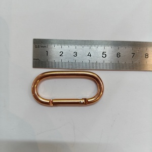 Mosquetón de Aluminio Ovalado Tipo <span class=keywords><strong>O</strong></span> de Bajo Precio, 5cm 6cm, Hebilla para Bolsa, Venta Directa de Fábrica - Product Image 4