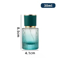 Flacon pulvérisateur de parfum en verre rechargeable 30ml 50ml 100ml, vaporisateur à fine brume pour voyage, emballage d'échantillons cosmétiques