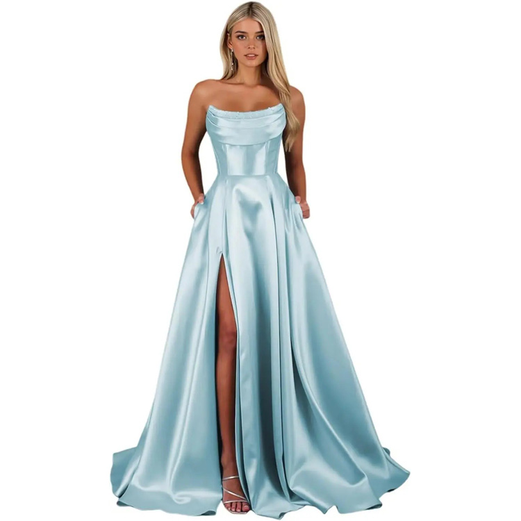 green emerald velvet dress Cute Tulle Evening Dress main image 0