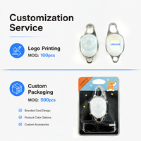 Pendentif de sécurité pour animaux de compagnie UMIONE, personnalisé en usine, à double LED, rechargeable par USB, 360° °   Harnais lumineux pour chien à clipser multicolores