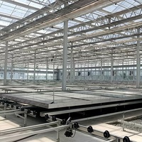 Entrepôts préfabriqués avec structures en acier à ossature métallique produites en usine et bâtiments commerciaux en acier.