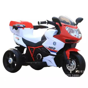 Children Electric Motorcycle 12V Three Wheel Ride On Toy For 3-6 Years Old Kids White Red Blue Color - Product Image 5
