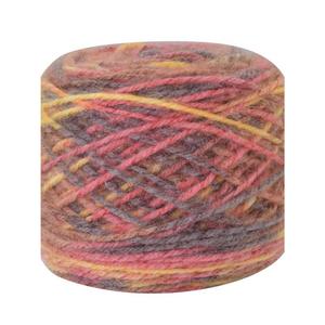 Grande pelote de fil de laine d'écureuil mélangé coton/acrylique, teint en dégradé, pour chapeaux et pulls au crochet faits main DIY pour bébés - Product Image 5