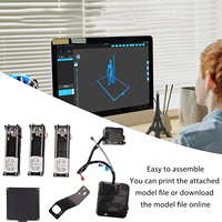 Printer 3D Portabel Modular K9 Baru Desktop Mini FDM 100x100x100mm Mendukung PLA/TPU USB Pencetakan Senyap Perangkat Lunak Perakitan Mudah