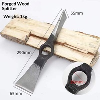 Hachette, pioche, bêche, outil de fendage de bois, outil de terrassement, outils de jardinage et d'agriculture, modèle 002, en acier forgé Hongrui Rail Steel
