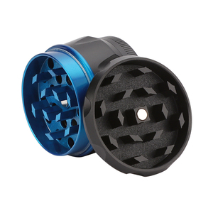 Erliao all'ingrosso durevole 34 mm a forma di canna in lega di zinco smerigliatrice di erbe in metallo 4 strati smerigliatrice portatile - Product Image 2