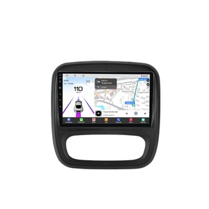 Autoradio Android Junsun avec puce Qualcomm pour Renault <span class=keywords><strong>Trafic</strong></span> Opel Vivaro 2015-2019, 8 cœurs, Apple CarPlay sans fil, écran de voiture stéréo - Product Image 1
