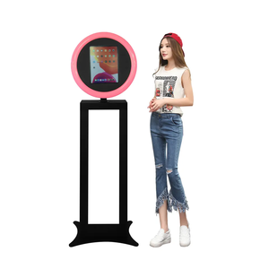 Tự động xoay 360 gian hàng ảnh bán buôn xoay ảnh gian hàng nền tảng 360 Selfie iPad video ảnh gian hàng photobooth 100cm - Product Image 3